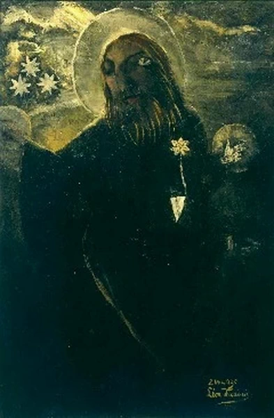 Anime sotto lo sguardo divino, 1887 - Musées royaux des Beaux, Arts de Belgique, Bruxelles